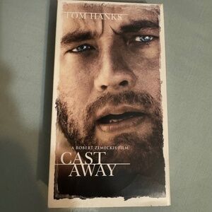 Cast Away VHS Tom Hanks WILSON! 2001